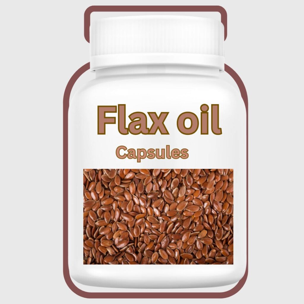 Flax oil vestige
