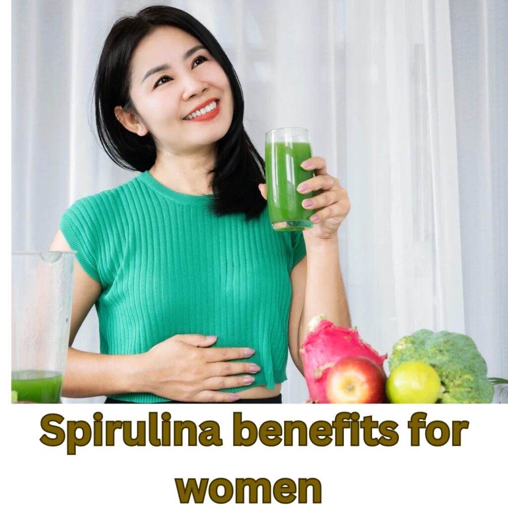 Spirulina benefits for women
