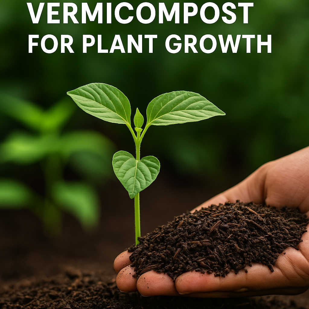 Vermicompost for plant growth