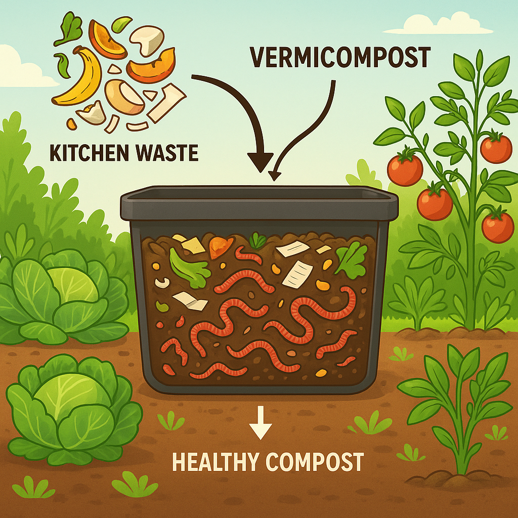 How to make vermicompost