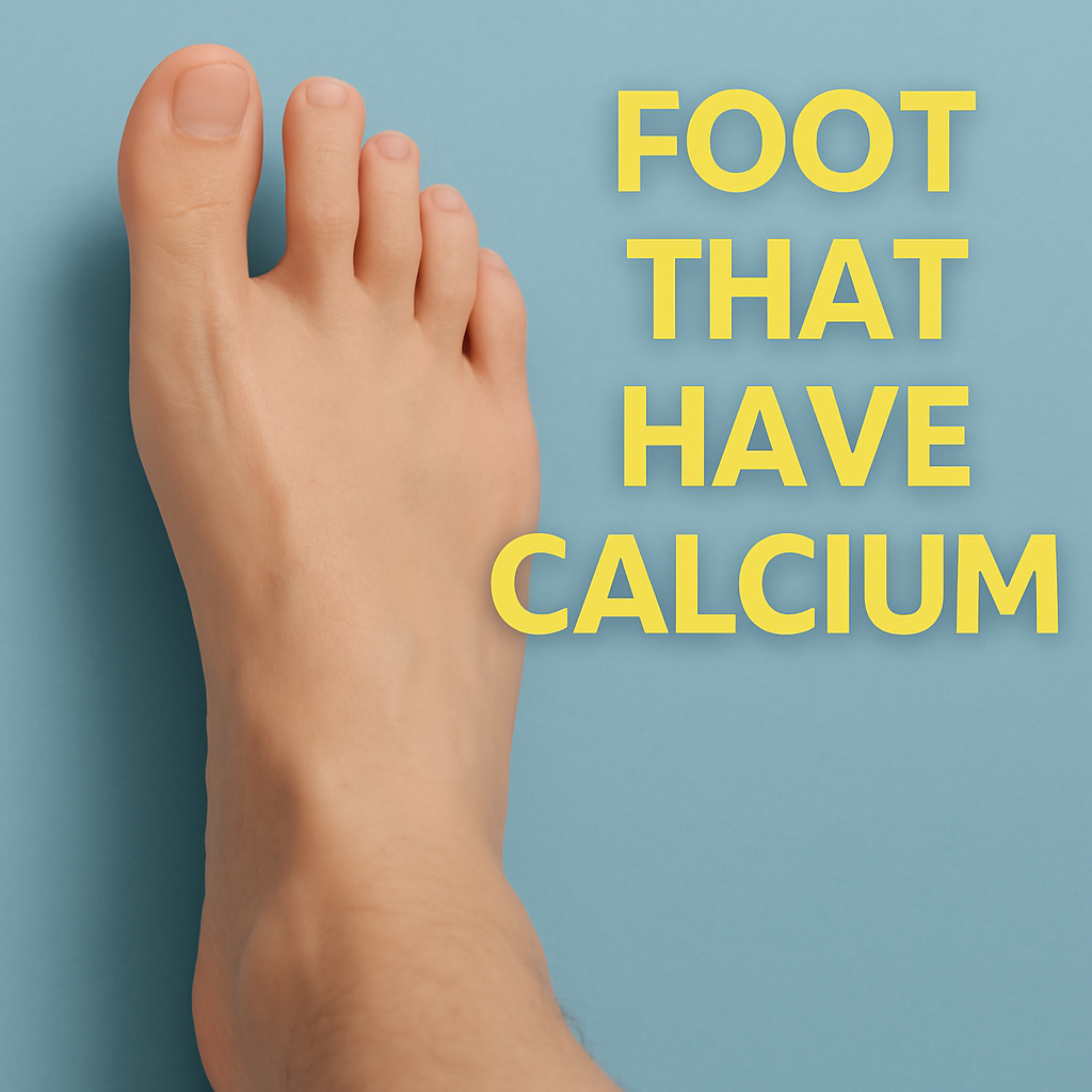 FOOT THAT HAVE CALCIUM